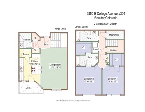 2850 E College Ave #304 Floor Plan